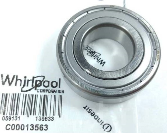  481252028145 Подшипник 6307 ZZ SKF упаковка Whirlpool зам. 481252028183, 49029950
